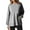 Gray, variant on Utoimkio Tunic Tops for Women Plus Size Long Sleeve Solid Color Shirts Crewneck Pullover Tee Blouses for Women