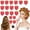 18 PCS, variant on Strawberry Heatless Hair Curlers, 12pcs/18pcs Soft No-Heat Hair Rollers for Effortless Curls, Cute Overnight Curling Set for Damage-Free Styling