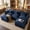 Dark Blue, variant on Vcatnet 107" Modular Sectional Sofa Couch L Shaped Chenille Cloud Couch Oversized Modern Minimalist Couch with Ottoman for Living Room, Black