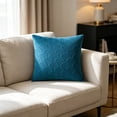thumbnail image 4 of SUYOLL Decorative Pillow Covers Elegant Style Vintage For Couch Classic Design Home Living Room Bedroom Timeless Blue, 4 of 4