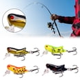 thumbnail image 3 of 1/4X 5CM Bionic Wasp Insect Bait Fly Fishing Lure Topwater Trout Tackle, 3 of 8