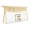 E, variant on Yesbay Personalized Initial Letter Bag Clear Makeup Pouch Zipper Closure Portable Beach Travel Toiletry Bag