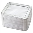 thumbnail image 2 of HFA® Steam Pan Foil Lids, Fits Half-Size Pan, 12.27 x 10.44, 100/Carton 204930, 2 of 5