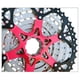 thumbnail image 4 of 1 Juego de rueda libre de bicicleta de montaña, piñón de volante, cadena de 116 eslabones, piezas de bicicleta Plata 10 velocidades kusrkot Cassette de rueda libre de bicicleta, 4 of 8