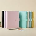 thumbnail image 3 of Musbetu Notebook Shell Universal Waterproof Interchangeable INS A5 6-Hole Binder Faux Leather Loose Leaf Cover for Gift, 3 of 7