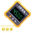 thumbnail image 4 of Inclinometer, 4*90掳 IP54 Portable High Precisions Digital Protractor Inclinometer Absolute Relative Slope Measurement Data Hold Function with Storage Bag, 4 of 8