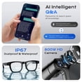 thumbnail image 7 of Domars Smart Glasses with 8MP Camera & ChatGPT AI, Real-Time Translation, Bluetooth/Wi-Fi, ENC Noise Canceling, Voice/Touch Control, Music Player, 270mAh Battery, 7 of 7