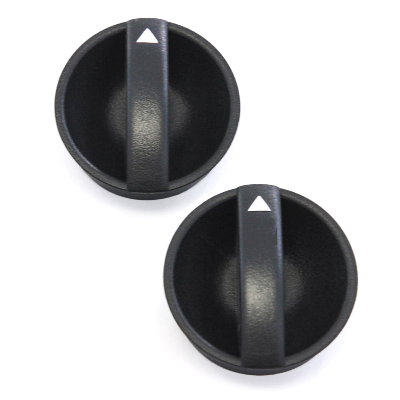 3 Control Knobs Fan Heater A//C 2012-15 Compatible with Toyota Tacoma Temperature Clear Black
