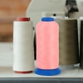 thumbnail image 5 of Ferencaa 3000 Yards Spool Luminous Glow In The Dark Machine Embroidery Sewing Thread (Pink), 5 of 10