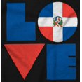 thumbnail image 2 of Domical Republic Flag DR Pride Love Romper Boys or Girls Infant Baby Brisco Brands NB, 2 of 6