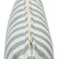 thumbnail image 4 of Creative Co-Op Striped Cotton Lumbar Pillow Cover, Grey, 4 of 5