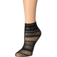 thumbnail image 2 of Isadora Paccini Women's Designed Lace Anklet Socks With Trimmed Ruffle, 2 of 7