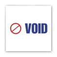 thumbnail image 4 of Pre-Inked Shutter Stamp, Red/blue, Void, 1 5/8 X 1/2 | Bundle of 5 Each, 4 of 5