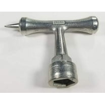 Trumbull HK-0 Curb & Meter Box Key/Wrench, Std Pentagon Nut w/Ice-Pick Handle