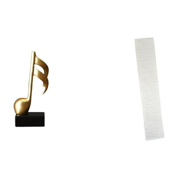 Lámpara De Resina Con Forma De Nota Musical, Adorno Creativo Para Mesa Y Acogedora Lámpara De Pie Para Sala De Estar O Escritorio.