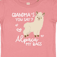 thumbnail image 4 of Inktastic Grandma's You Say Alpaca My Bags Boys or Girls Baby T-Shirt, 4 of 5