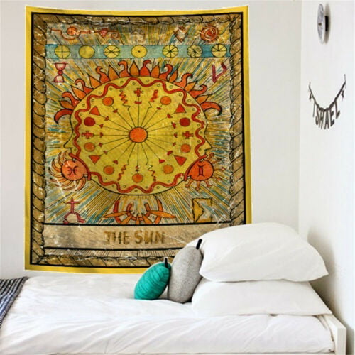 Tarot Tapestry Wall Hanging Mysterious Tapestry Divination Tapestry Home Decor 