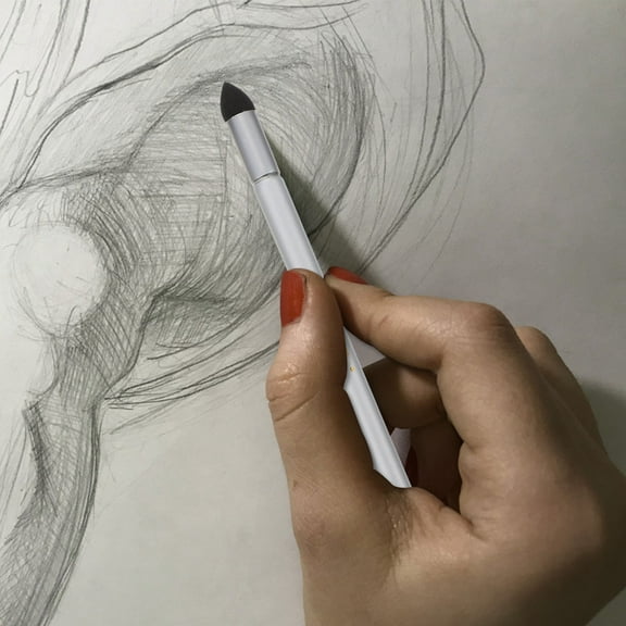 EXHUMKY Sketch Sponge Assorted Colors Plastic Drawing Erasers 3 Pieces for Art Supplies