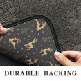 thumbnail image 6 of Dark Christmas Golden Reindeer Pattern Door Rugs,Washable Non Slip Door Mats Indoor,Decorative Door Mats,Entry Mat Indoor for Entrance,Bedroom,Kitchen,Bathroom,30"x17", 6 of 6