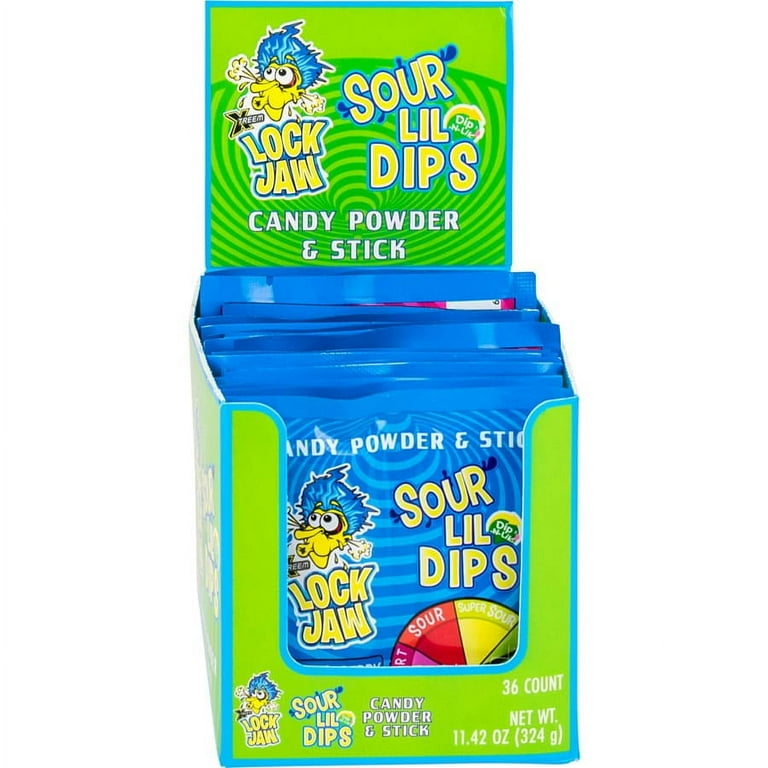 Kokos Lock Jaw Sour Candy Powder and Stick 36 Count - Walmart.com