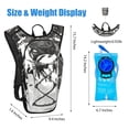 thumbnail image 2 of Mochila de hidratación Zavothy Rave ligera con bolsa de 2 litros, 2 of 6
