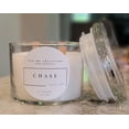 thumbnail image 4 of Zen-Me Creations Chase 16 oz. Luxury Soy Wax Blend Wood Wick Candle Clean Scent, 4 of 7