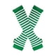 thumbnail image 2 of Sonducket Calcetines por encima de la rodilla para muslos gruesos, fáciles de usar y fabricados con poliéster, muslos gruesos, medias largas Medias verde y blanco, 2 of 5