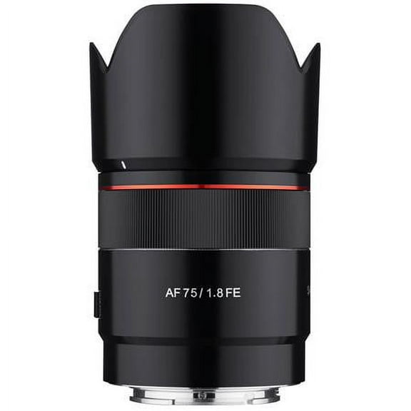 Samyang 75mm F1.8 AF Compact Full Frame Telephoto Lens for Sony E