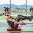 thumbnail image 3 of AIREX Cloud Gym Exercise Foam Balance Pad for Stretching and Yoga, Ruby Red, 3 of 4