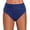 Navy, variant on vigerkar Women Full Coverage Ruched Bikini Bottoms Tummy Control Swim Bottoms Scrunch Ruffle Bathing Suit Bottom Navy, L