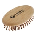 thumbnail image 2 of Cepillo para el cabello Macarena antiestático desenredar y atención del cabello de madera, 2 of 7