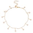 thumbnail image 1 of TASSEL DE CHARME TASSEL TASSEL: FAIS CRISTAL ANKLE BRACELET BIJOUX POUR FEMMES, 1 of 10