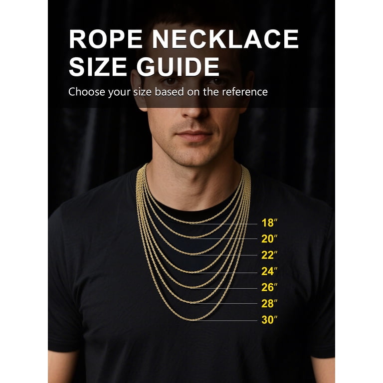 ChainsProMax Men's Twist Rope Stainless Steel Necklace photo 6