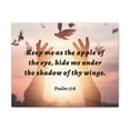 thumbnail image 5 of Scripture Walls Psalm 17:8 Thy Wings Bible Verse Canvas Christian Wall Art Ready to Hang Unframed, 5 of 17
