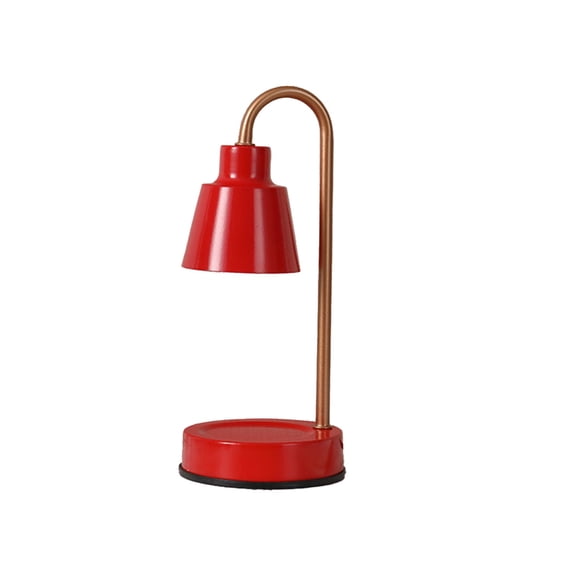 PureCasa Candle Warmer Lamp with Adjustable Height, Vintage Home Decoration Lamp Candle Warmer, Metal Candle Lamp No Flame Scented with 2 Bulbs Candle Warmer