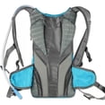 thumbnail image 3 of LAICAIW Hydration Backpack With 2L Bladder Bag And 6.5 Watts Solar Powered Panel Charging for iPhone, iPad, SAMSUNG, Mobile Phones, Tablets, And Other 5V Device (Blue), 3 of 6
