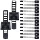 thumbnail image 5 of 25 clips para cables ajustables, bridas adhesivas para cables, organizador de cables, clips adhesivos para cables de escritorio, 5 of 5