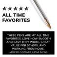 thumbnail image 6 of BIC Cristal Xtra Smooth Ballpoint Pens, Medium Point, 1.0 mm, Black Ink, 10 Count, 6 of 11