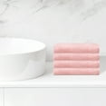 thumbnail image 2 of REGALWOVEN Cotton Washcloths Set, Highly Absorbent Face Towels, Multi-Purpose Wash Cloths for Bathroom 13" x 13" Pink 4, 2 of 7