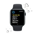 thumbnail image 6 of Apple Watch SE (2nd Gen) GPS + Cellular 44mm Midnight Aluminum Case with Midnight Sport Band - M/L, 6 of 10