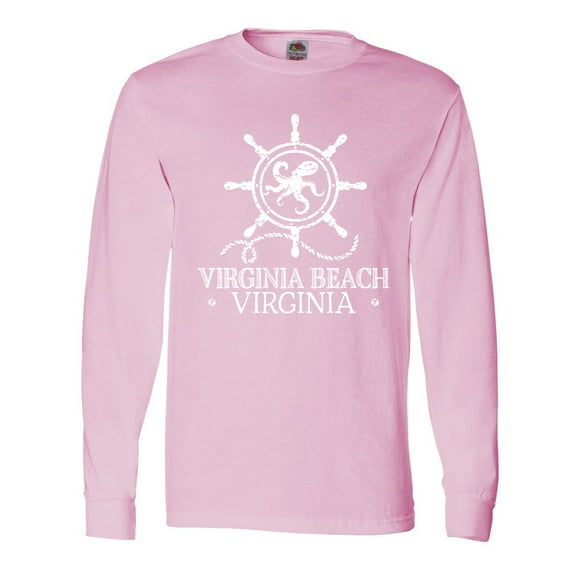 Inktastic Virginia Beach VA Nautical Long Sleeve T-Shirt