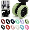 thumbnail image 2 of 8 Pcs/ensemble Housse de Protection pour Roues de Valise, Réduit l'Usure des Roues, 2 of 9