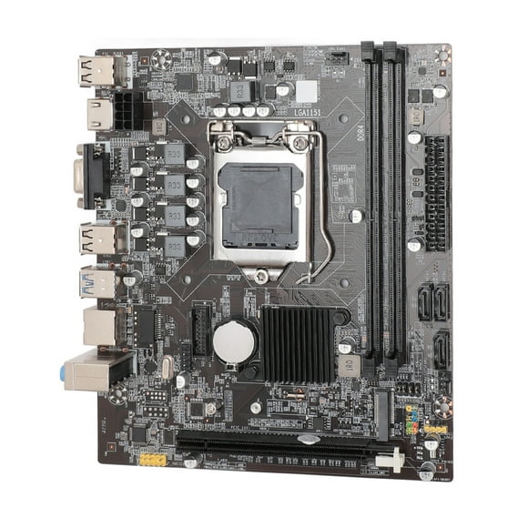 H310 Desktop Motherboard, Memory M.2 Interface, PCIe X16 Gen 3.0 Slot, Computer Motherboard with 2pcs DDR4 2133HMz Memory Module