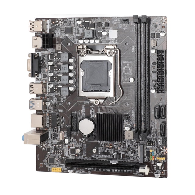 Placa base para computadora de escritorio H310, Ranuras Sodimm Ddr4 de DoBle Canal, Tarjeta Lan Gigabit, SATA3.0, Condensadores completas Sólidos, para Procesadores