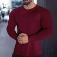 thumbnail image 2 of Men's UPF 50+ Long Sleeve Compression Shirts, Water Sports Rash Guard Base Layer, Athletic Workout Shirt, 2 of 7