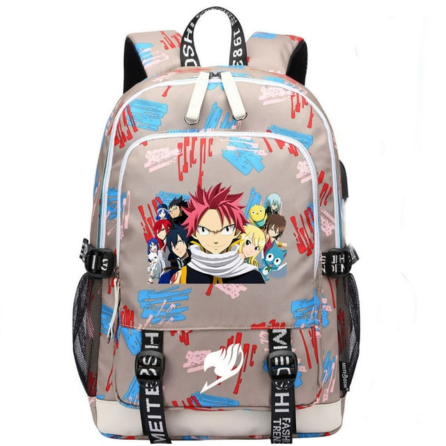 Mochila escolar Fairys Tails Anime para niños