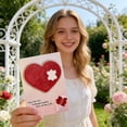 thumbnail image 4 of Love Heart Puzzle Card with Sound Recording Feature for Mother's Day Graduation Gifts Romantic Valentine's Birthday Surprise for Couples Friends Family 1PC Paper Craft Gift, 4 of 6