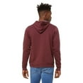 thumbnail image 2 of The Unisex Sponge Fleece Pullover Hooded Sweatshirt - HEATHER MAROON - L, 2 of 4