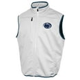 thumbnail image 2 of Men's Franchise Club White Penn State Nittany Lions Softshell Full-Zip Vest, 2 of 3