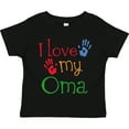 thumbnail image 3 of Inktastic I Love My Oma Grandchild Boys or Girls Toddler T-Shirt, 3 of 5